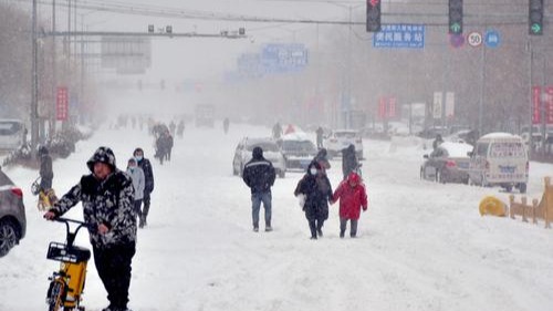 {内蒙古通辽降雪46小时积雪深度59厘米打破纪录}
