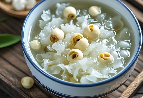 銀耳蓮子羹的做法